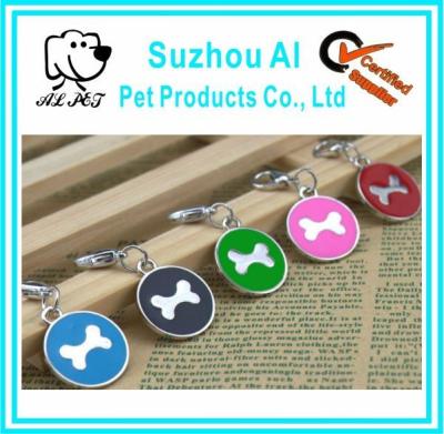 China Sustainable Round And Heart Shape Dog Pet Tag for sale