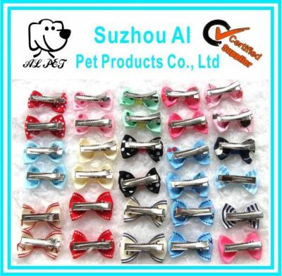 China Viable Cute Flower Bow Pet Hairpin Hair for sale