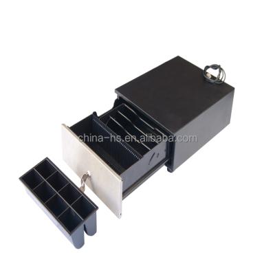 China Stainless Steel Front 9.6 Inch POS Machine USB Managing 9.6 Inch Mini Cash Drawer 240B for sale