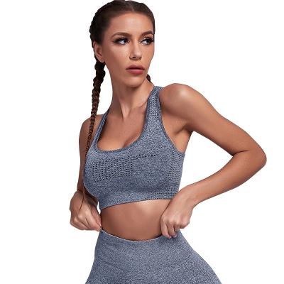 China Custom Brand Activewear Breathable Fitness Private Label Push Up Women Yoga Sports Bra for sale