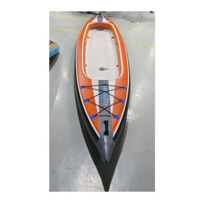 China Men's Professional OEM China Supplier Wholesale Custom Canoe Kayak Fishing Inflatable Kayak 1 Person Pedal Tandem Kayak for sale