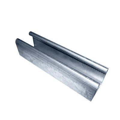 China Galvanized Perforated Slotted Profiled Steel C Channel Standard And Customized Size for sale