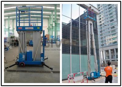 China 1330 * 600mm Verticale Mastlift de Hoogte van het 12 Meterplatform voor het 2 Personenwerk Te koop