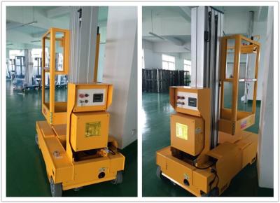 China Único elevador vertical aéreo do mastro automotor para a manutenção rápida à venda