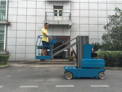 China Z4106 in Deur & uit Lift van de de Persoonsmens van het Deurgebruik de Gemotoriseerde Enige, Boomlift Te koop