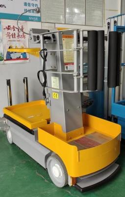 China Seleccionador de pedidos aéreos 630 kg Capacidad Velocidad máxima 5,4 min Plataforma tamaño 696 * 564 mm para operaciones de almacén rápido en venta