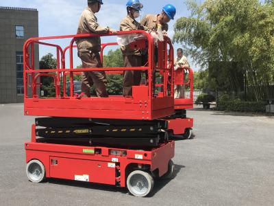 China 8M Hydraulic Scissor Lifting Plattform zu verkaufen