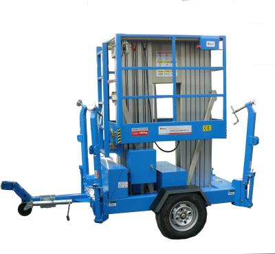 China 12m Towable de Boomlift van de Schaar300kg Aanhangwagen Te koop