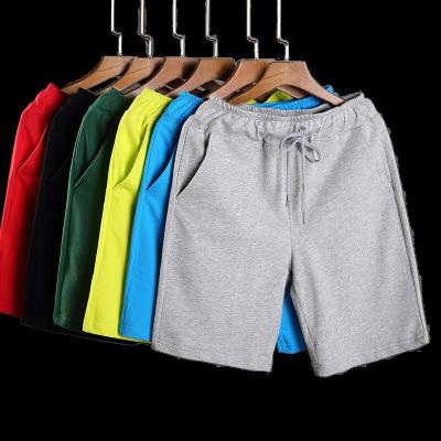 China Wholesale Sports Joggers Autumn Cotton Comfy Breathable Workout Solid Color Casual Men's Breathable Shorts for sale