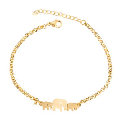 China TRENDY fashion personalized horoscope jewelry stainless steel anklet chain children year anklet for sale