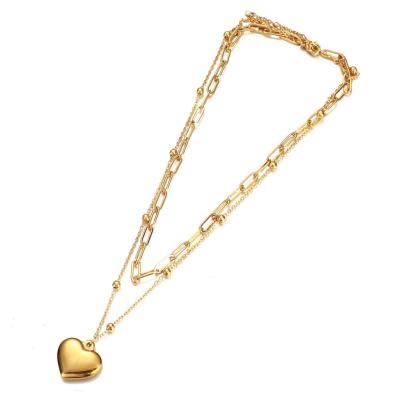 China Wholesale Trendy Jewelry BTS Streetwear Stainless Steel Trendy Necklace for sale