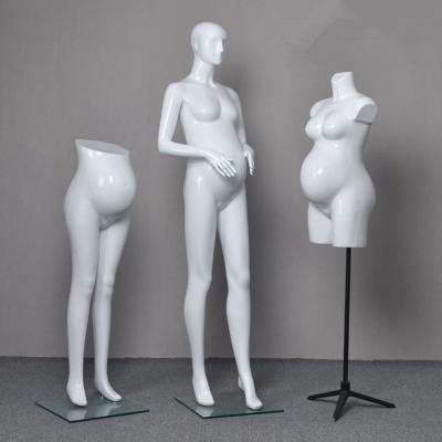 China XINJI Mannequin Female Fiberglass Torso Pregnant Women Mannequin For Fit Guangzhou for sale