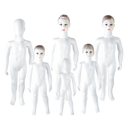 China White Stand XINJI Fashion Mannequin Full Body Make Up Children Used Mannequins For Sale for sale