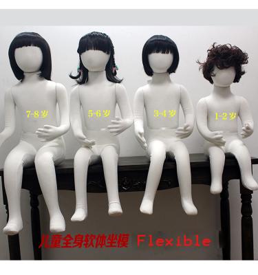 China XINJI Selling XINJI Best Quality Cloth Kids Bendable Model Inflatable Child Direct Fashionable Flexible Mannequin for sale