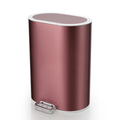 China Non Toxic Smudge Resistant 6L Trash Can for sale