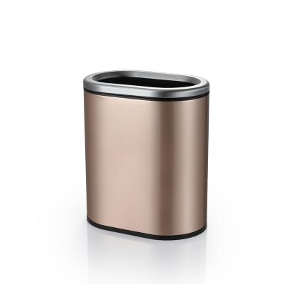 China 3.17 Gallon Stainless Steel Bathroom Trash Can for sale