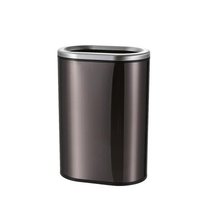 China Corrosion Proof 410 Stainless Steel 12L Trash Can for sale