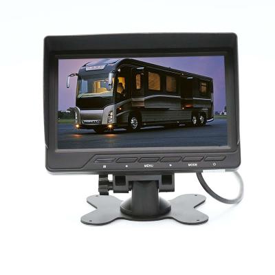 China Parking line EXW 7 inch tft stand alone car video reverse monitor car monitor truck reverse screen 7inch lcd display truck parking line for sale