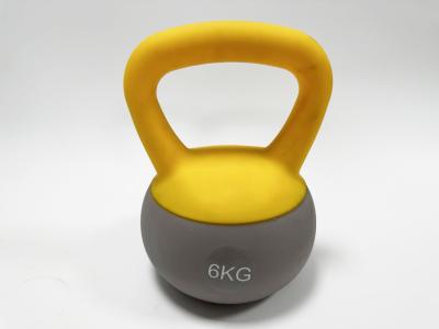 China SOFT BASE KETTLEBELLS 8-lb & 12-lb Set with Wall Chart​ With Handle à venda