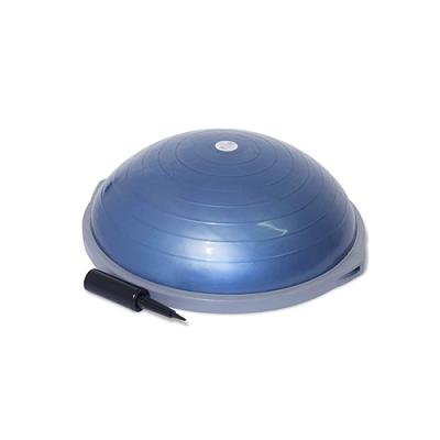 China Pearl Blue Pilates Fitness Balance Half Ball Workout Equipment For Strength Training for sale