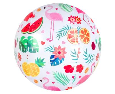 Chine Rebondissement de ballon de plage gonflable imprimé par coutume de boule de jouet de PVC 18cm - 30cm à vendre