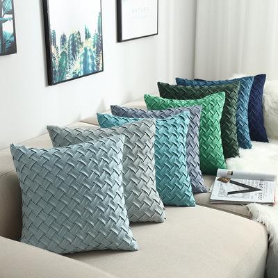 China Anti-Static Hand - Woven Cushion Cover Hugging Pillowcase Home Furnishing Living Room Decoration for sale