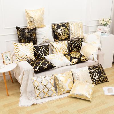 China 2021 Anti-Static Tanning Pillowcases Sofa Cushion Cover Pillowcase Classic European Home Custom Made for sale