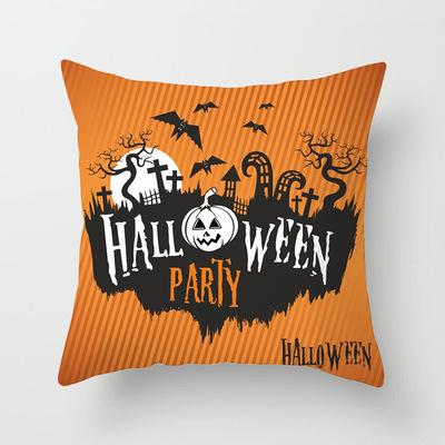 China New Halloween Anti-Static Hugging Home Sofa Art Cushion Cushion Cover Pillow Case Holiday Customization for sale