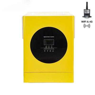 China Solar Hybrid Inverter 5kw Grid Tied Single Phase On Grid Inverter For Solar Power System 540x390x217 for sale