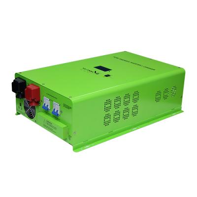 China 1Kw 2Kw 3Kw 4Kw 5Kw 10Kw Off Grid Solar Inverter With AC Solar Charger Hybrid Power System Mppt 110V Controller Solar Inverter 600*219*180 for sale