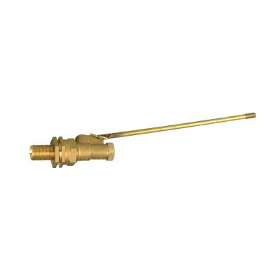 China General 1/2 Inch 2 PC Brass Float Ball Valve for sale