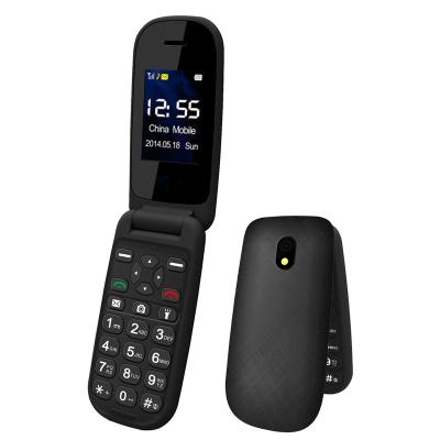 China Wholesale 2.2 inch 3G WCDMA Push Button Folding Handy Mobile Phone Dual Sim Dual Sim Big Opened Feature Flip Phone with BT Torch for sale