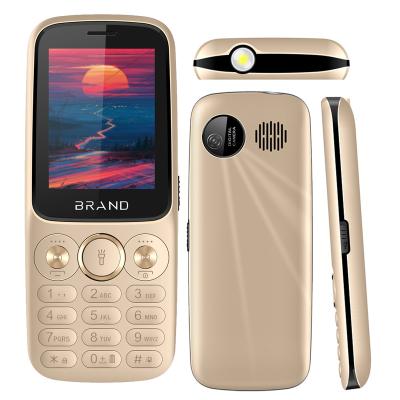 China Dual SIM Card 2.4 Inch Dual Keypad Mobile Phone GSM Dual Mini Big Battery Long Standby Custom Bar Top Phone sim Torch Feature 2G Phone for sale