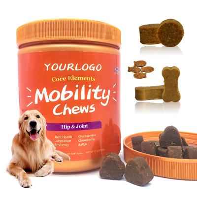 China OEM Logo Outdoor Pet Snack Food Viable Hip Joint Nutritional Supplement Mobility Healthy Dog Supplement for sale