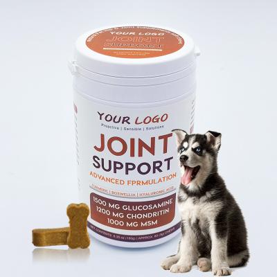 China Sustainable Wholesale Pet Private Label Health Care Supplements Soft Chews Hip And Joint Supplement For Dogs for sale