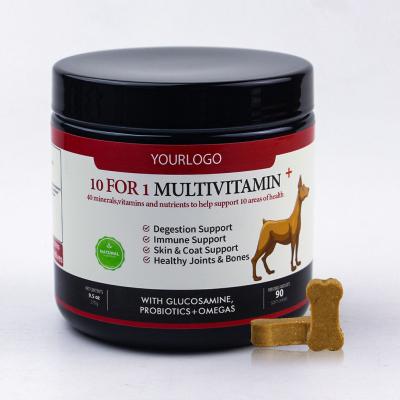 China Multivitamin Sustainable High Quality Health Care Organic Dog Soft Chews Pet Supplements Chews Private Label for sale