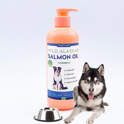 China Wholesale Viable Omega-3 And Omega-6 Fatty Acids Support Skin And Skin Health Coat Supplement, 100% Wild Natural Salmon Fish Oil For Pet for sale