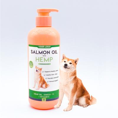 China Viable Professional Custom Brand Logo Reduce Itching and High Quality Dry/Pet Skin Seal Salmon Oil Immune Support for sale