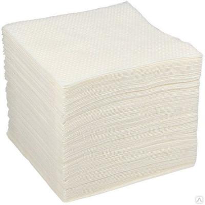 China Excellent White Absorbent Linen Napkins 100 White 2 Ply Feel Beverage SHEETS/BAG for sale