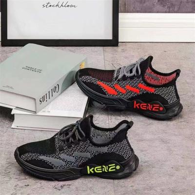 China Wholesale men's walking shoes breathable sepatu slippers new fashion trend A-8821 sepatu high quality bekas second hand for sale