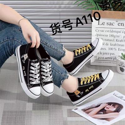 China 2021 new fashion trend A110 spring style canvas shoes Korea edition fashion running shoes for sale