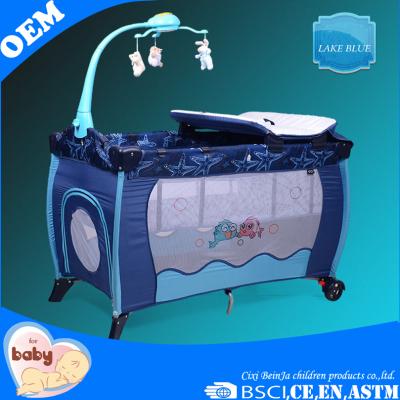 China Cheap Travel Crib Folding Metal Baby Playpen Baby Playpen Cheap Cribs and Cribs for sale