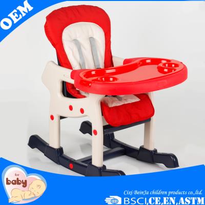 China 14988 baby umpire chair China manufacturer multifunctional foldable 3 in 1 baby feeding highchair for sale