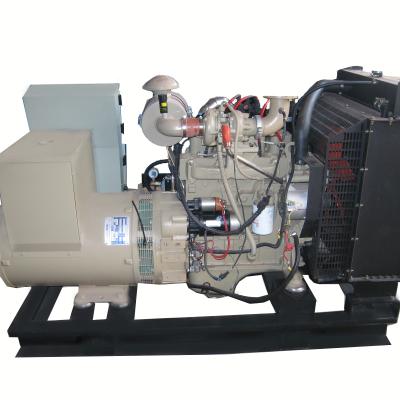 中国 Four Stroke Engine 24KW 30KVA Natural Gas Biogas Biomass Gas Generator Set For Home 販売のため