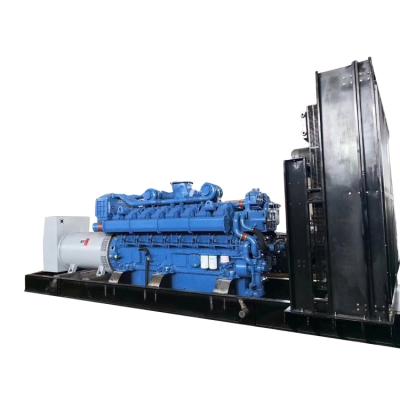 중국 Four Stroke Engine 1500 Kw Natural Gas Generator Electric Biogas Generator 판매용