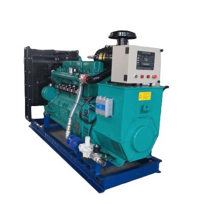 China Water Cooled Four Stroke Engine 80KW 100KVA Natural Gas Generator Biogas Generators For Home Use Generating Set Te koop