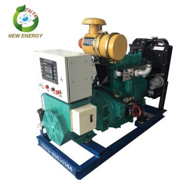 China Four Stroke Electric Generator Power By Biomass Biomass Generator Set China Te koop