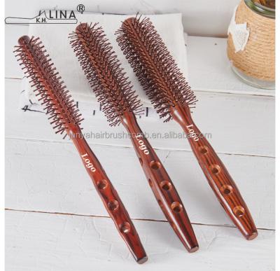 China High Quality Nylon Paddle Boar Hair Styling Brushes Best Hot Air Round Brush For Short Hair for sale