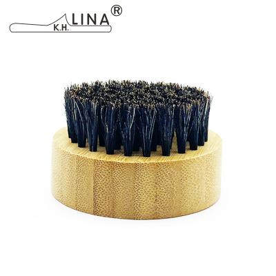 China Beard Care Fan Shaving Foam Bowl Set Pocket Comb with Organic Bamboo Mini Beard Brush Care Mustache Kit for Men for sale