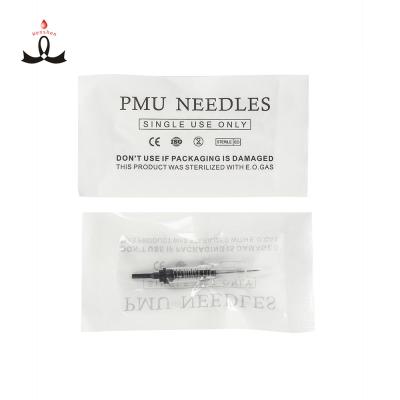 China 3RL 0.25mm Permanent Tattoo Single Needle Permanent Makeup Needle For PMU Machine for sale